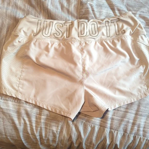 Nike Women's Athletic Shorts - Cream - Picture 3 of 6